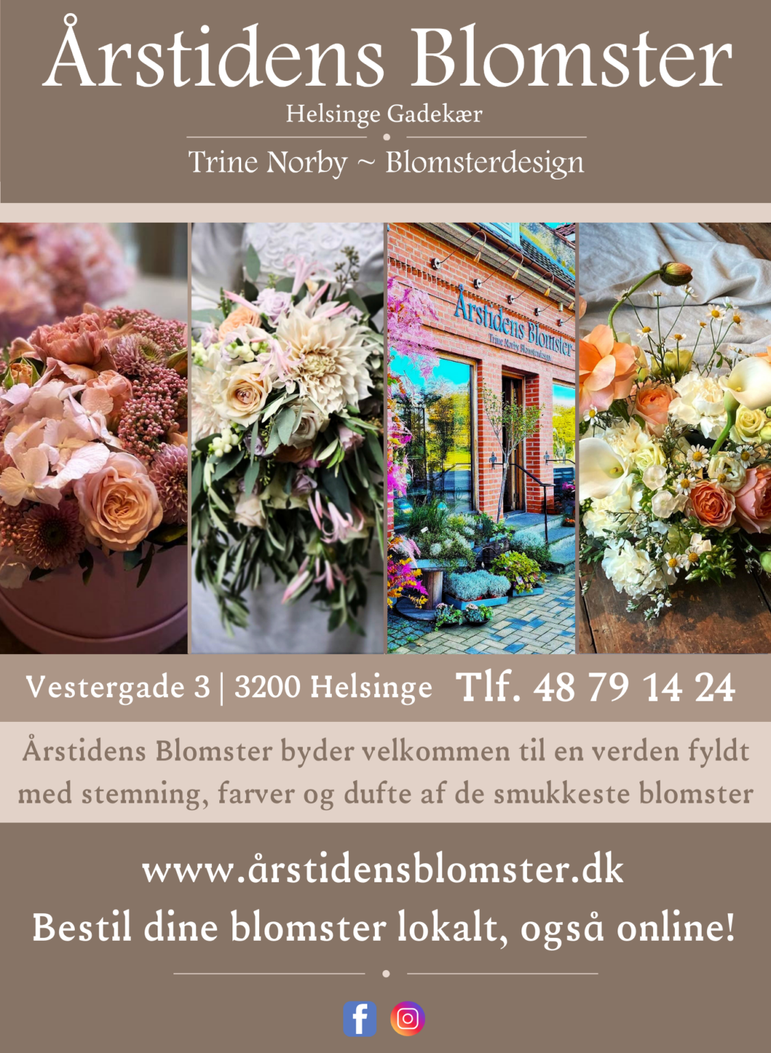 Årstidens Blomster Flyer - Ramløse Guiden